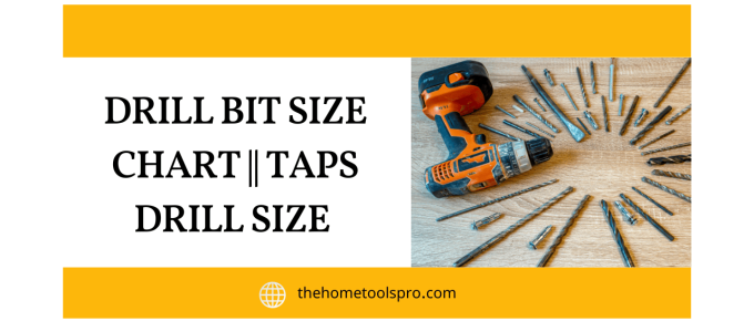 Drill Bit Size Chart || FOR TAPS DRILL SIZE AND INCH AND METRIC TABLE STANDARD THREADS